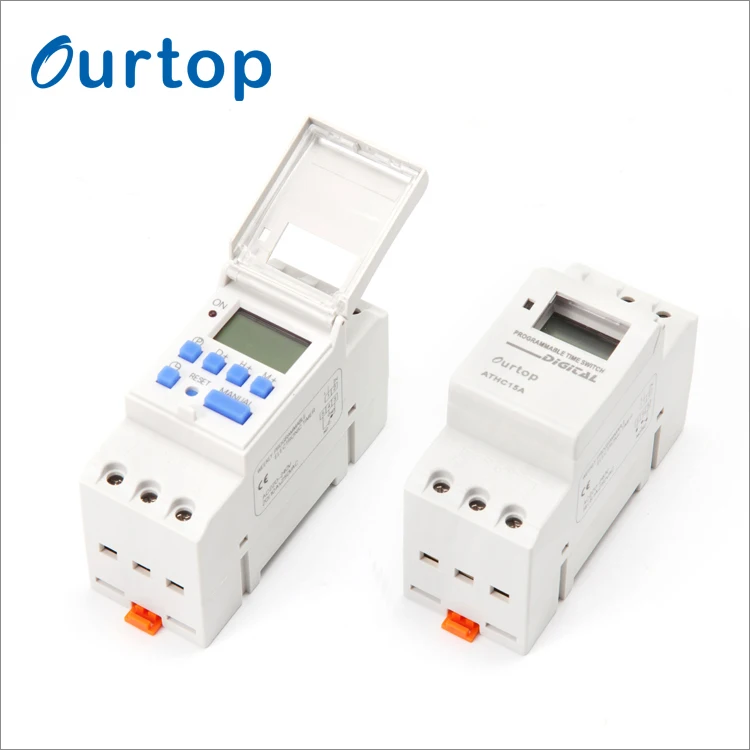 Ourtop программируемый цифровой таймер с автоматически включается/OFF для электрического оборудования