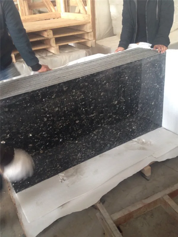 Green galaxy granite slab green pearl granite tile