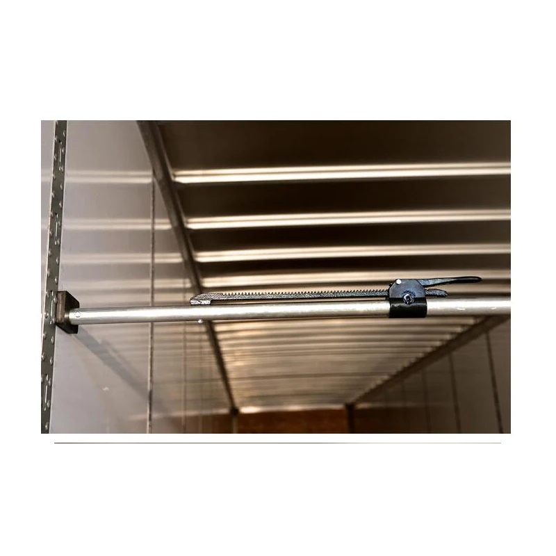 
Adjustable Logistic Heavy Duty Ratcheting Jack Cargo Bars With Plastic Foot Pads 