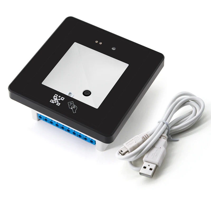  Беспроводной интерфейс USB 125K 13 56 МГц ISO14443A протоcal 1D 2D Qr-код и считыватель доступа