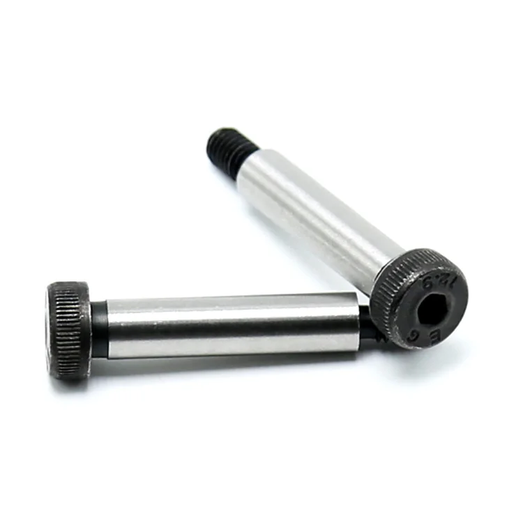 Special Stripper black Hexagon half thread socket head steel shoulder bolt