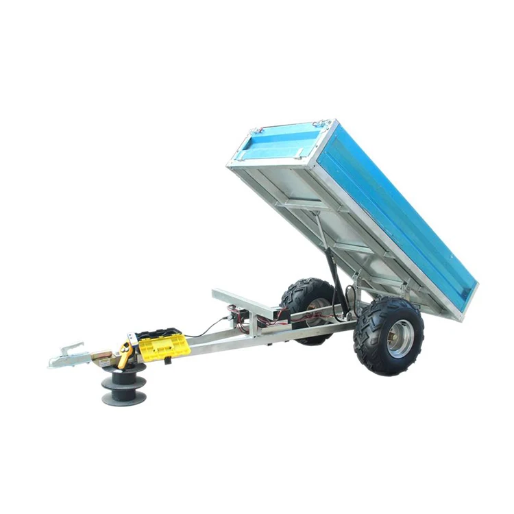 Modern Modular trailer Low bed Tractor Tipping Hydraulic Gooseneck agricultural machinery agriculture parts  Low Bed Trailer