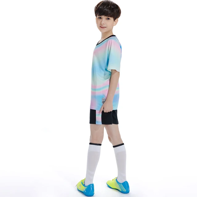 Thailand Full Custom Sublimation Football Shirts Fashion Youth Soccer Jersey
