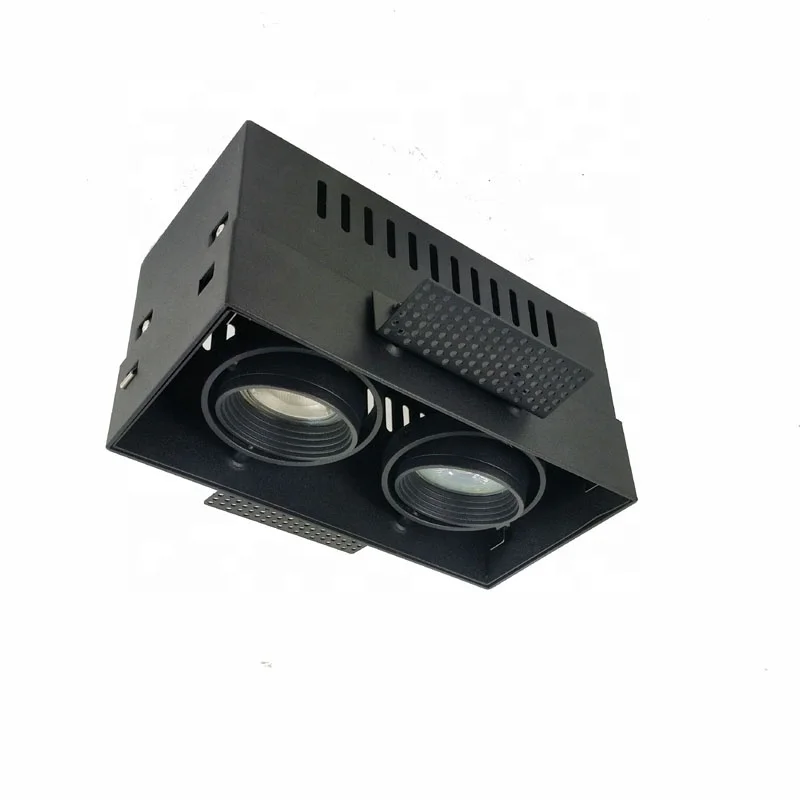 Foshan KLN light Trimless Recessed LED spot Double Square