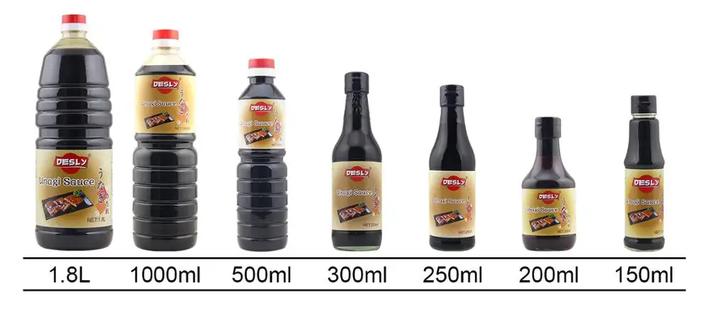 Соевый соус Unagi от японского бренда Desly, оптовая продажа продуктов для супермаркетов и поставщиков OEM