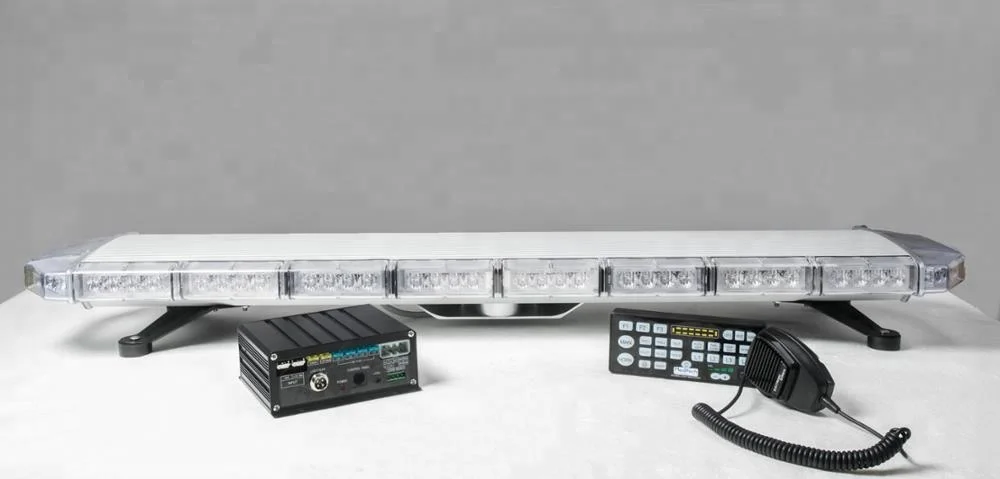 Meditech низкопрофильный аварийный световой бар, с 100 Вт сирена и динамик