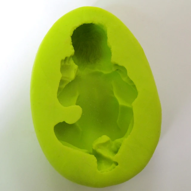Silicone Fondant Mould Lovely Baby 3D Candy Molds Cake Fondant Tools