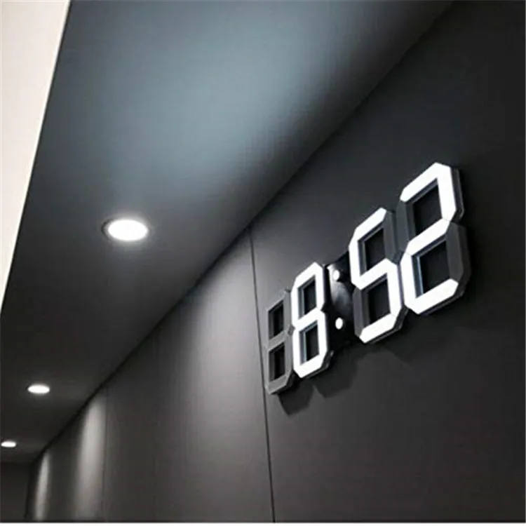 
Hot selling original cheap 3d led digital wall clock 