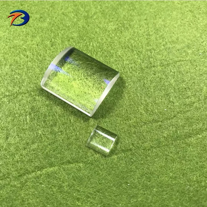 Optical Large Glass Magnifying Flat Convex Cylindrical Lens