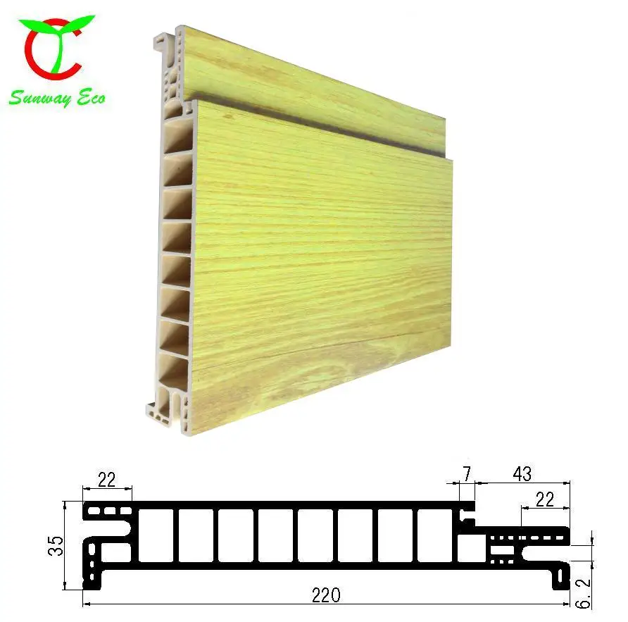 upvc cladding pvc garage window and door frames(TCF-220A)
