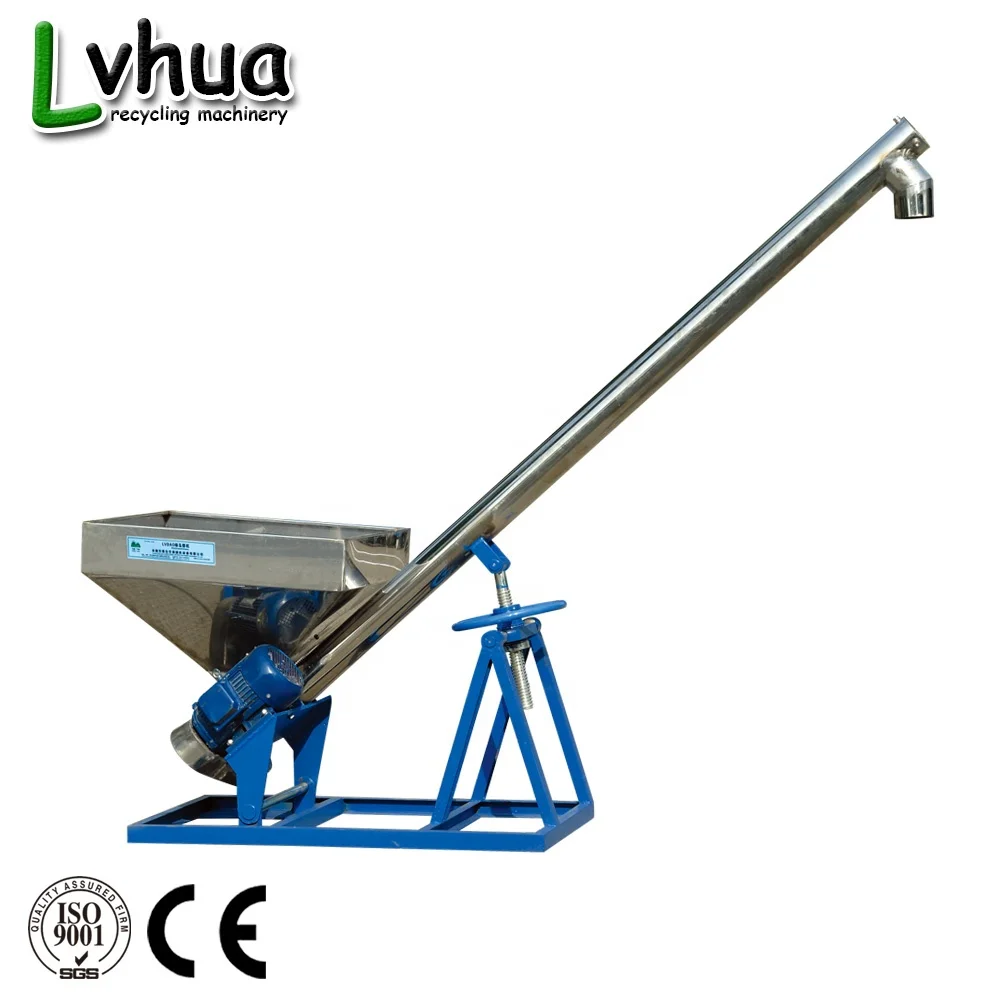 Plastic Pelletizing Machine Granules and Powder Conveying Spiral Loader