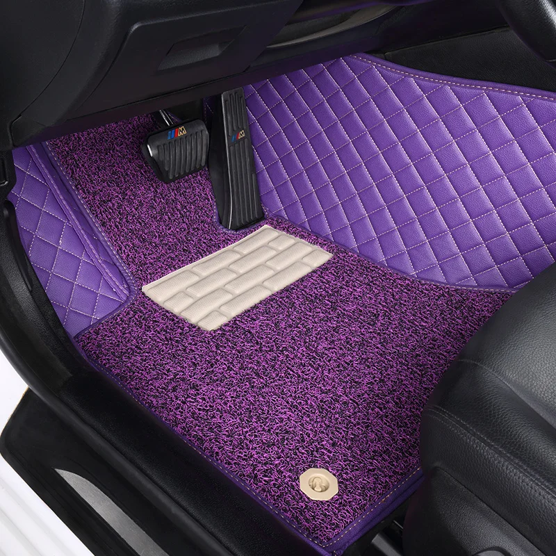 Cars/Auto accessories XPE material Pu leather 5D car floor mat /car carpet