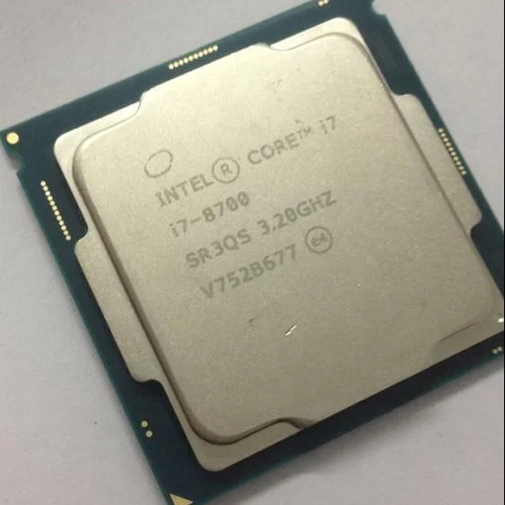 
Intel Core i7 8700 Processor CPU SR3QS CM8068403358316 6core 12thread 3.2GHz~4.6GHz 12MB 14nm 65W FCLGA1151 