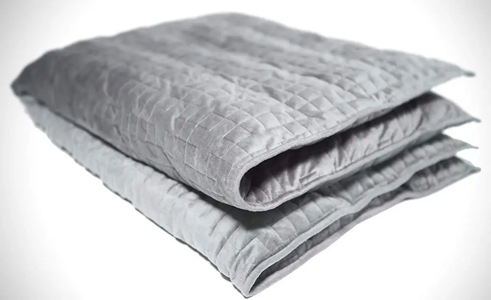 
2019 Hot Sale Luxury Kids Sleeping Weighted Baby Blanket Set with Minky Dot Cover 