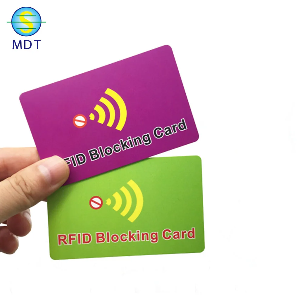 T5577/13.56MHZ RFID Blocking Card for Full Wallet Security