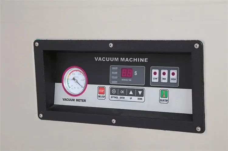 
Easy operate double chamber vacuum packing machine DZ-400 for food 