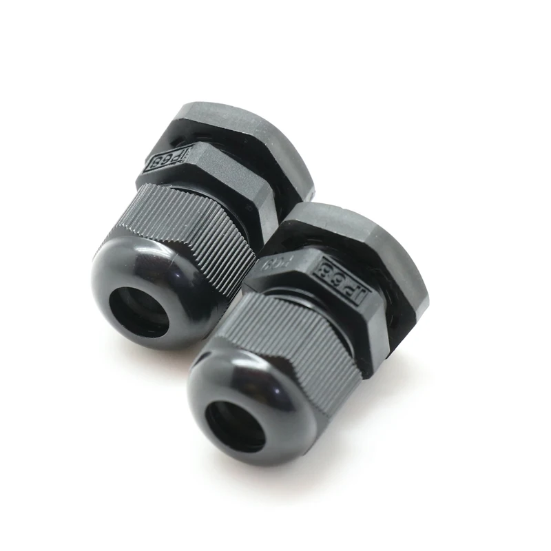 BAOTENG высокое качество IP68 водонепроницаемый пластиковый ПВХ Нейлон m10 резиновый кабельный сальник