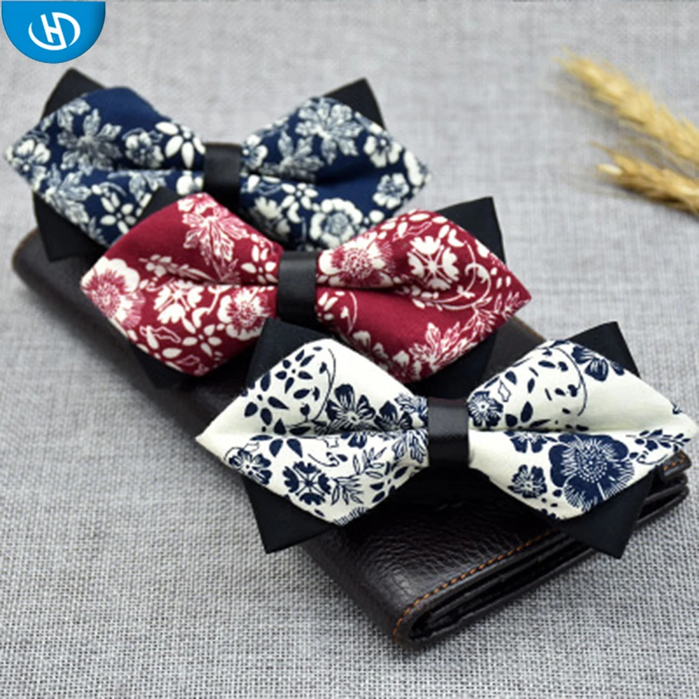 
Свадебный галстук-бабочка с цветочным принтом для мужчин по низкой цене 