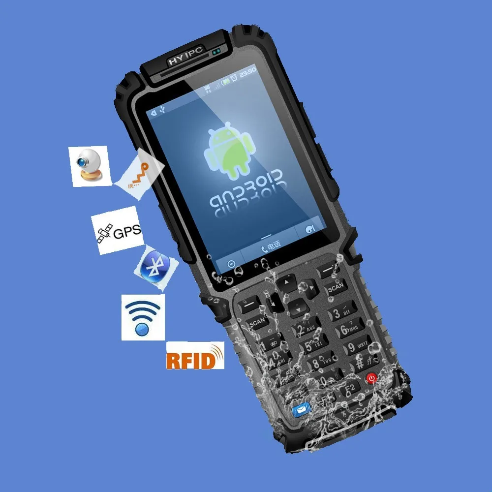 Беспроводной Android pos-терминал КПК с RFID частот reader