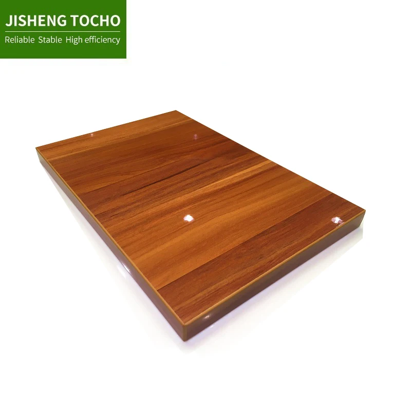 Uv Coating Board Decorative Laminate Veneer Wood Grain 1220*2440*18mm Mdf High Gloss Petg Sheets