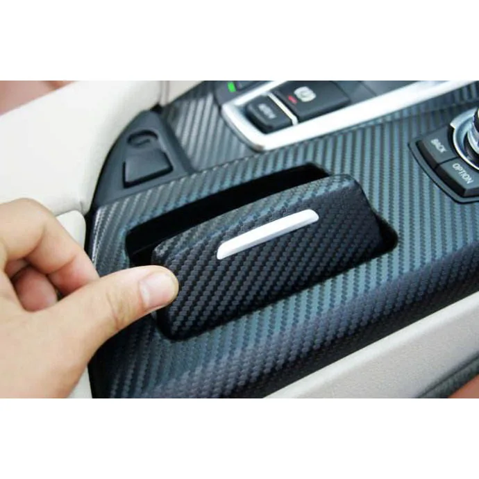 2024 3D 5D 6D PVC Carbon fiber wrap vinyl white black blue yellow purple pink color Car Vinyl