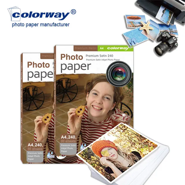 Inkjet papel fotografico 300gr 10x15 inkjet glossy photo paper