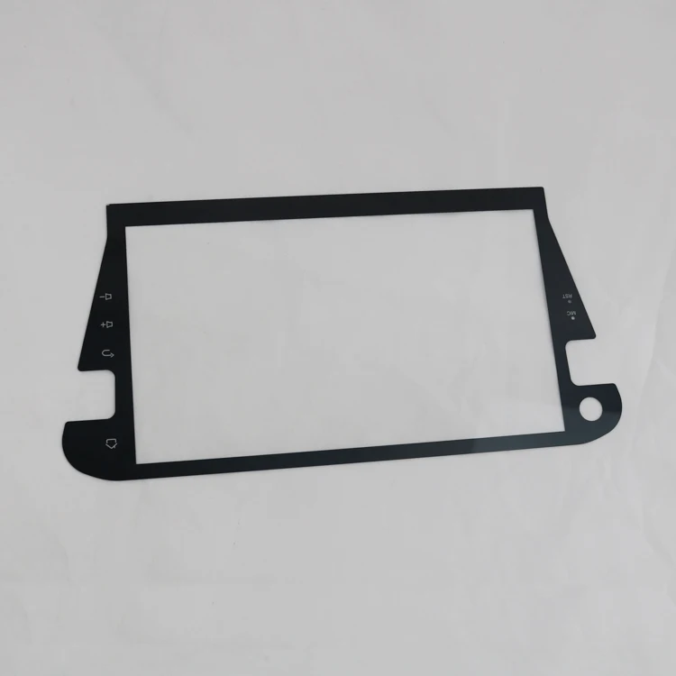 1mm clear sheet gorilla glass touch screen for electronic