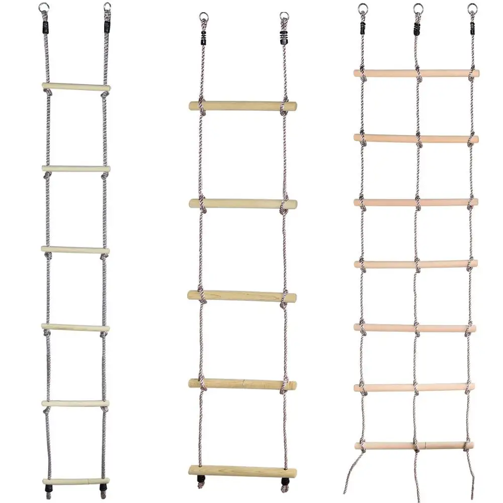 Деревянная лестница для скалолазания, Детская лестница для скалолазания, для игровой площадки