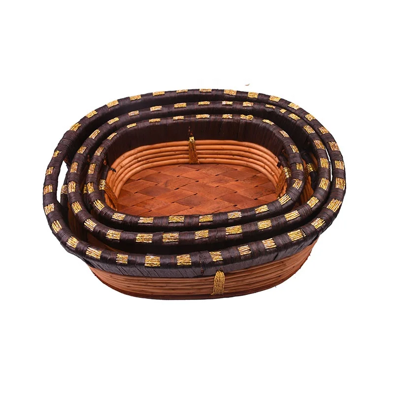 Экспортер Оптовая плетеная переносная детская кроватка для подросших