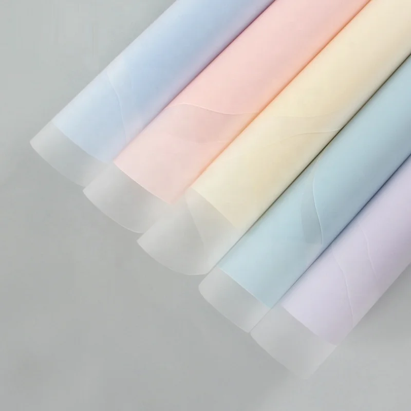 
Best-selling fresh flower packaging paper Custom Latest design foldable double layer waterproof flower wrapping paper 