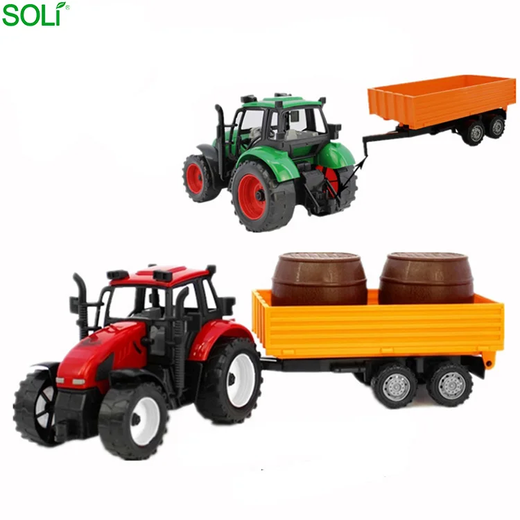 Сделано в Китае лидер продаж детское пластиковое ведро дешево новая модель трактора игрушечные фермерские