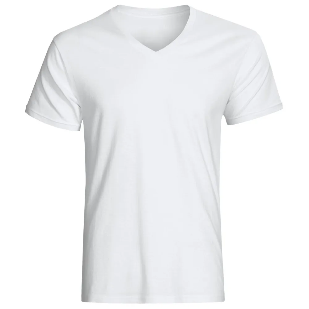 cheap white v-neck t shirts in bulk without logo