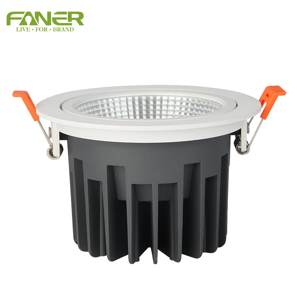 
Hot sell indoor supermarket office lighting recessed mount 7w 15w 30w 40w indoor led down lights 