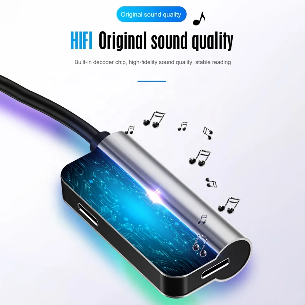 SUNLINE 2019 4 in1 8-pin до 8 pin адаптер для двойной Джек аудио зарядки разветвитель кабеля