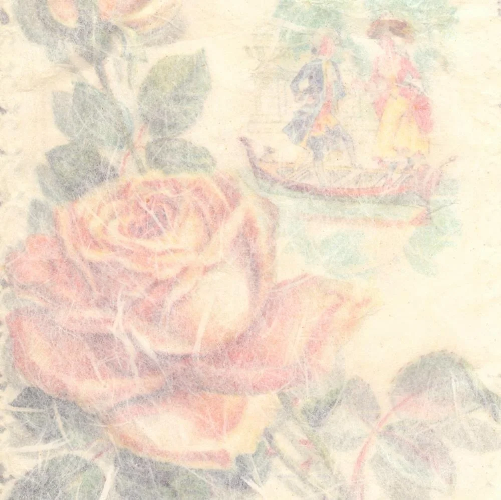 26gsm hotsale natural white decoupage printing mulberry rice paper A4 size