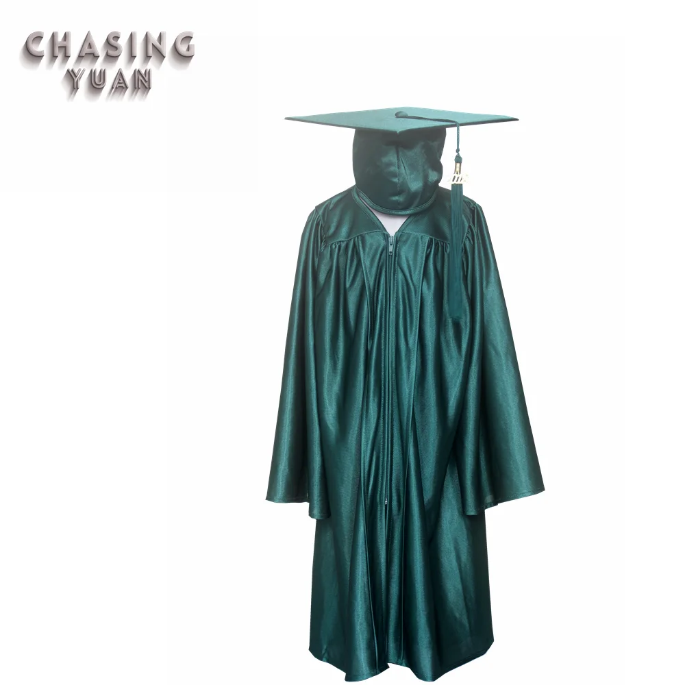 
2019 Preschool Kids Shiny Graduation Cap Gown and Tassel 