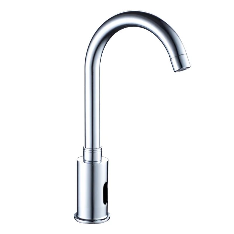 
Sensor basin faucet infrared chromed automatic saving water sensor bathroom faucet mixer taps 