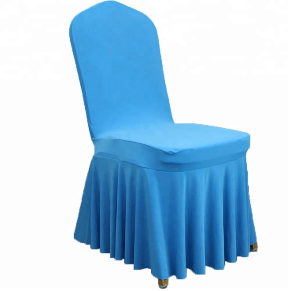 
Nice turquoise spandex lycra wedding chair cover  (62111004419)