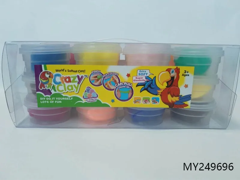 DIY Magic slime 100g 12 pcs Non Toxic Crazy clay slime toy for kids