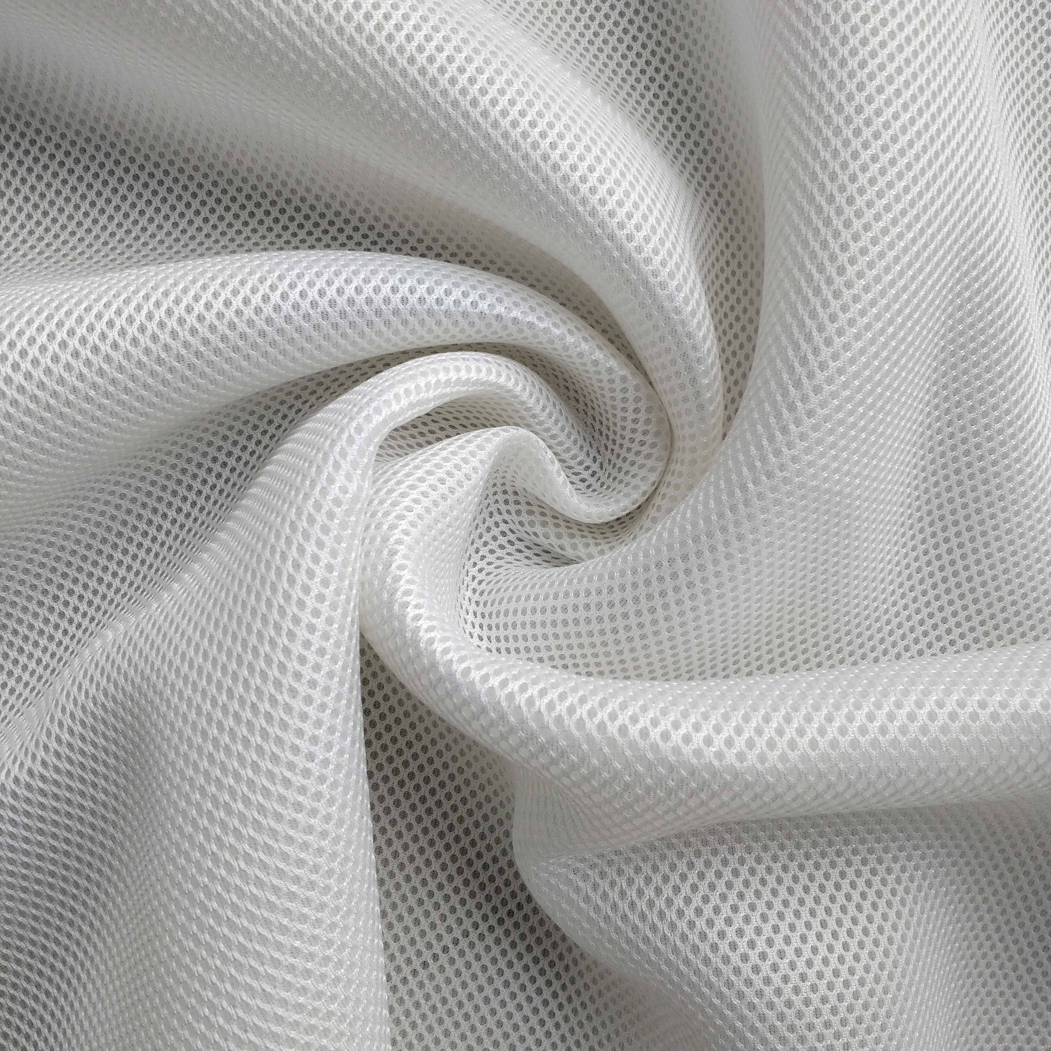 2019 hot sell new product rayon/polyester 3d air mesh sandwich wrap fabric