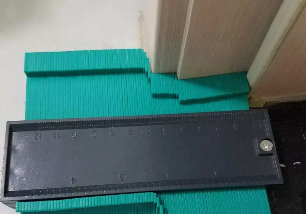 
High Accuracy Outline Gauge Tool Profile Contour Gauge Duplicator Tile Contour Gauge 