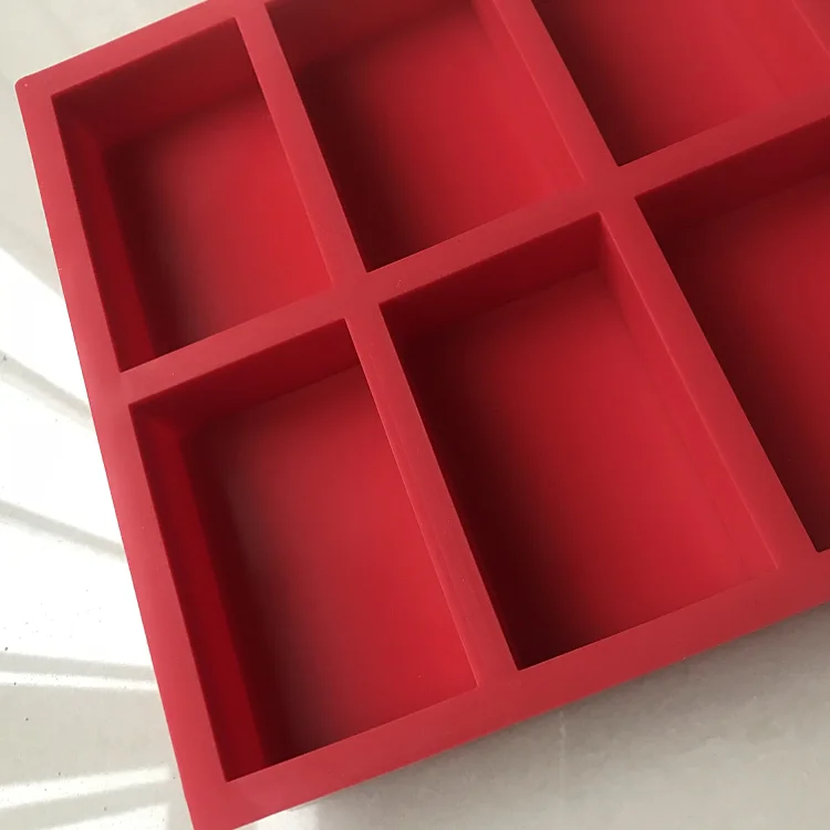 BPA free silicone mold for soap,silicone rectangle mold,soap mold