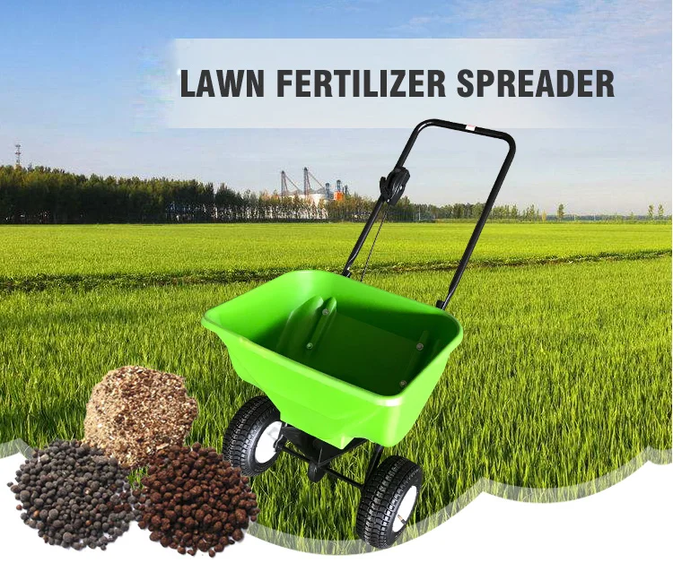spreader for seed or fertilizer HAND HELD  Edgeguard mini spreader