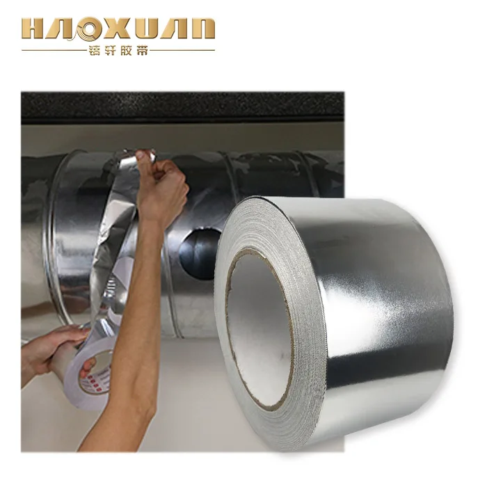 Высокая температура усиленная алюминиевая фольга стекловолокно, ткань ленты для теплоизоляции