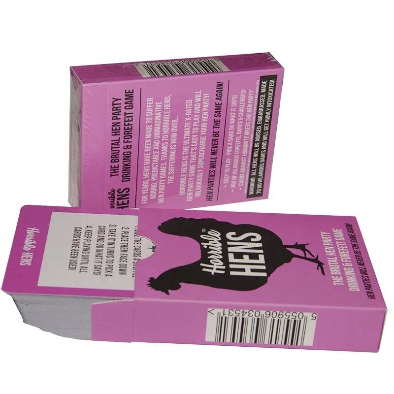 Good Quality Custom Printed Trading Card Game Set