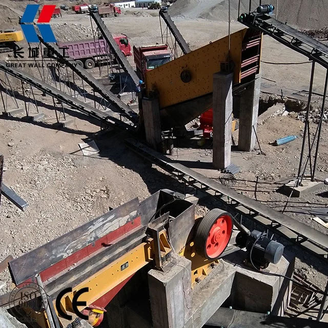Low cost complete stone crusher production line price