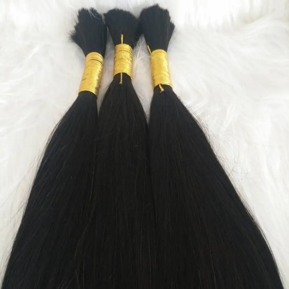 
 Горячая Распродажа 100% индийские человеческие необработанные волосы оптом для плетения волос без уточка 7a волосы оптом для плетения  