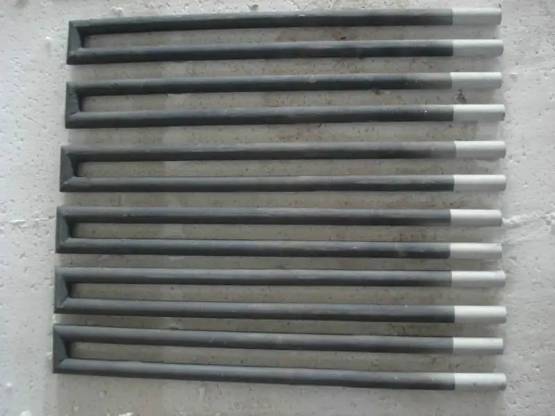 HT 1700C 1800C 1900C high temperature L WL shape MoSi2 heating element heater rod