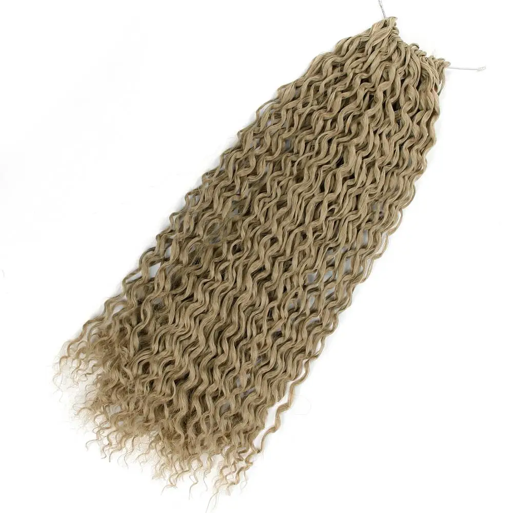 
Russia Blonde #613 zizi braid hair micro wave hair extension synthetic 3pcs micro knot zizi twist crochet braid hair 