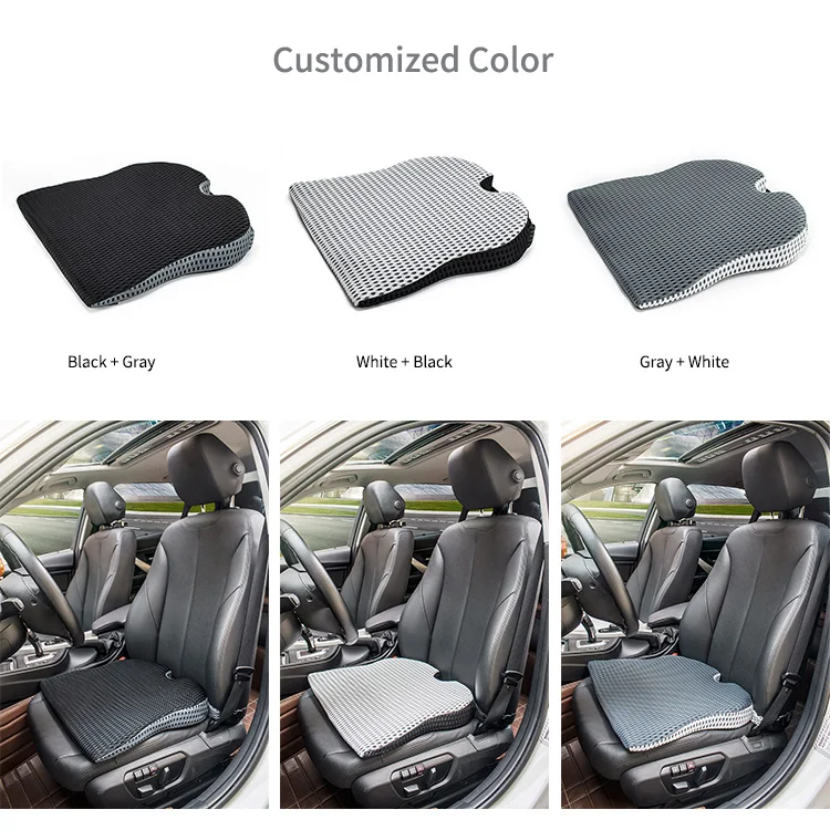 
Ergonomic Wedge Shape Extra Firm Car Seat Cushion 